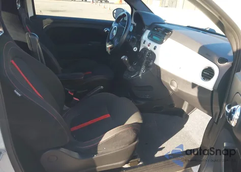 2015 Fiat 500 Abarth из США, поврежденный, VIN 3C3CFFFH7FT586076